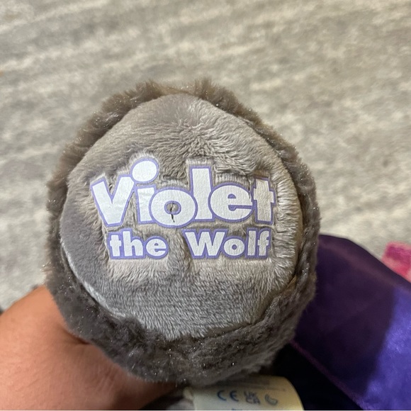 Violet the Wolf Build a Bear Plush Stuffed Animal Workshop Great Wolf Lodge - Picture 3 of 7
